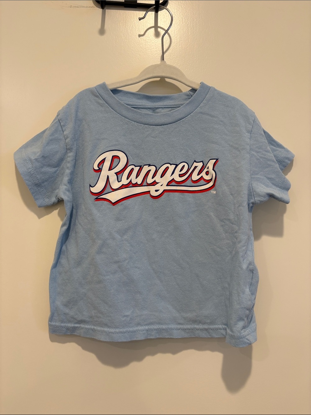 Rangers Kids Short Sleeve Tee - Light Blue